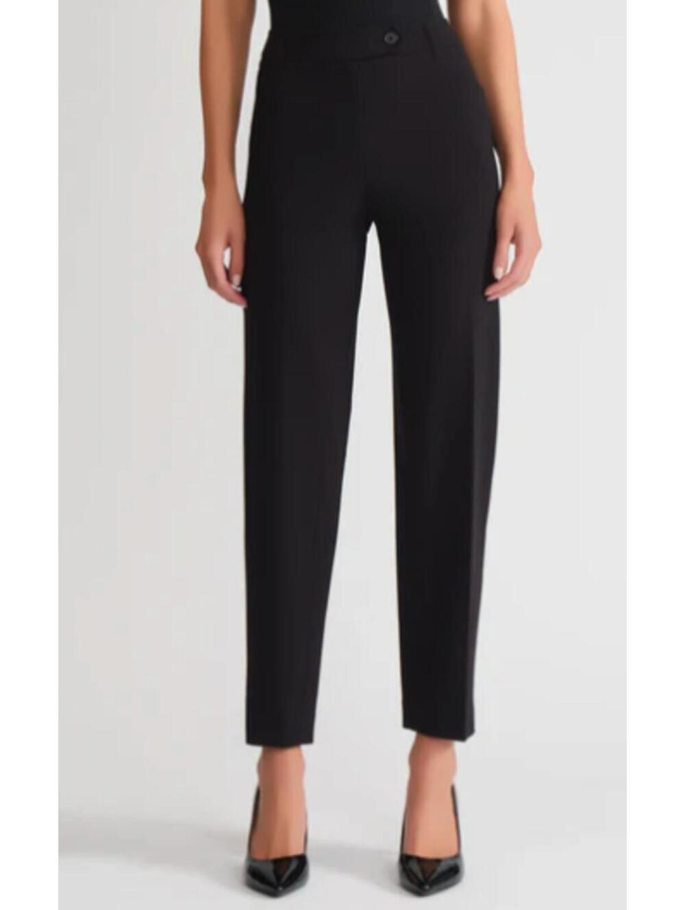 Jones New York Silk Lined Black Trousers- Women's 14 NWOT
